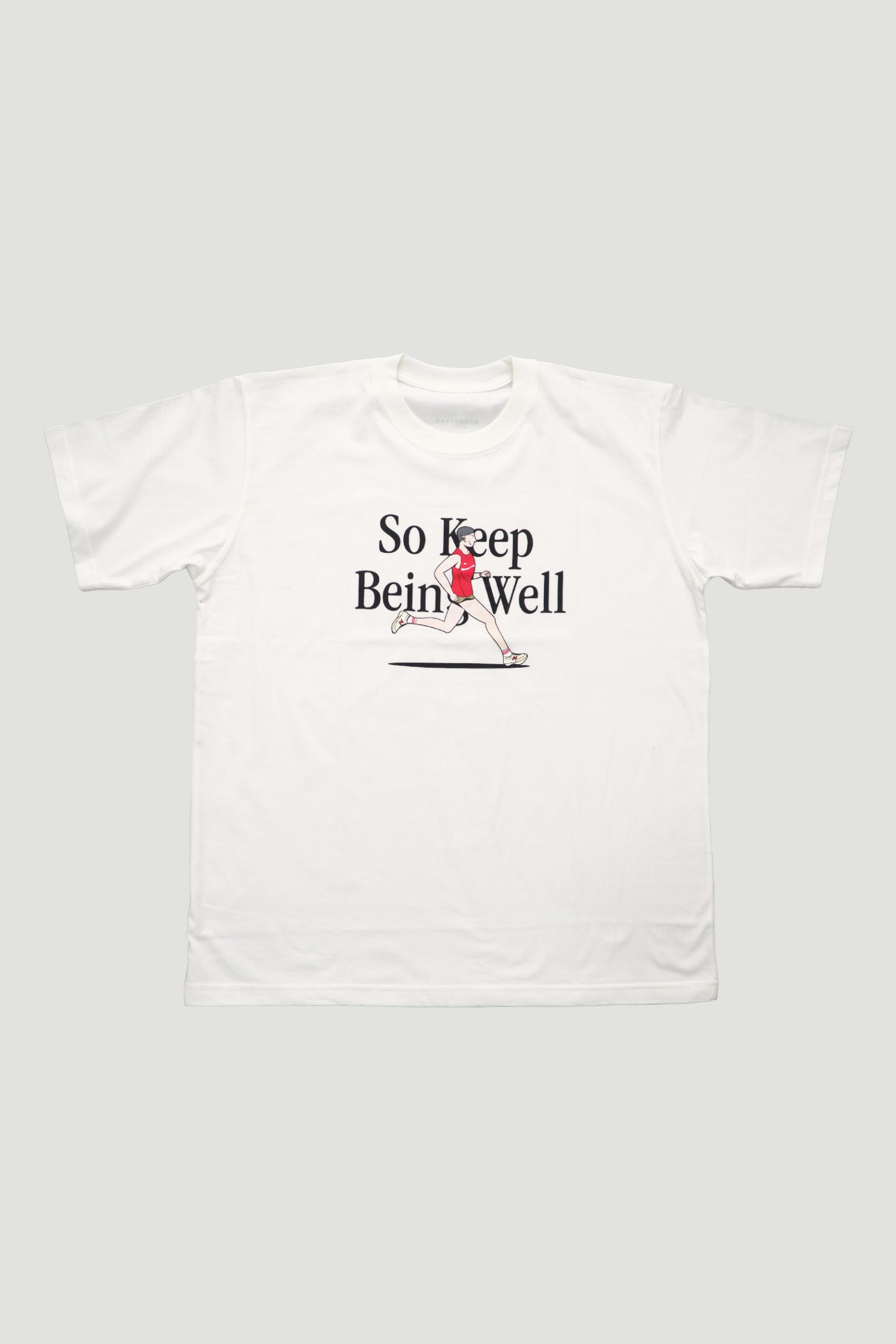 Basic T-Shirt with customized illustration for Coca-Cola "Keep Being Well"