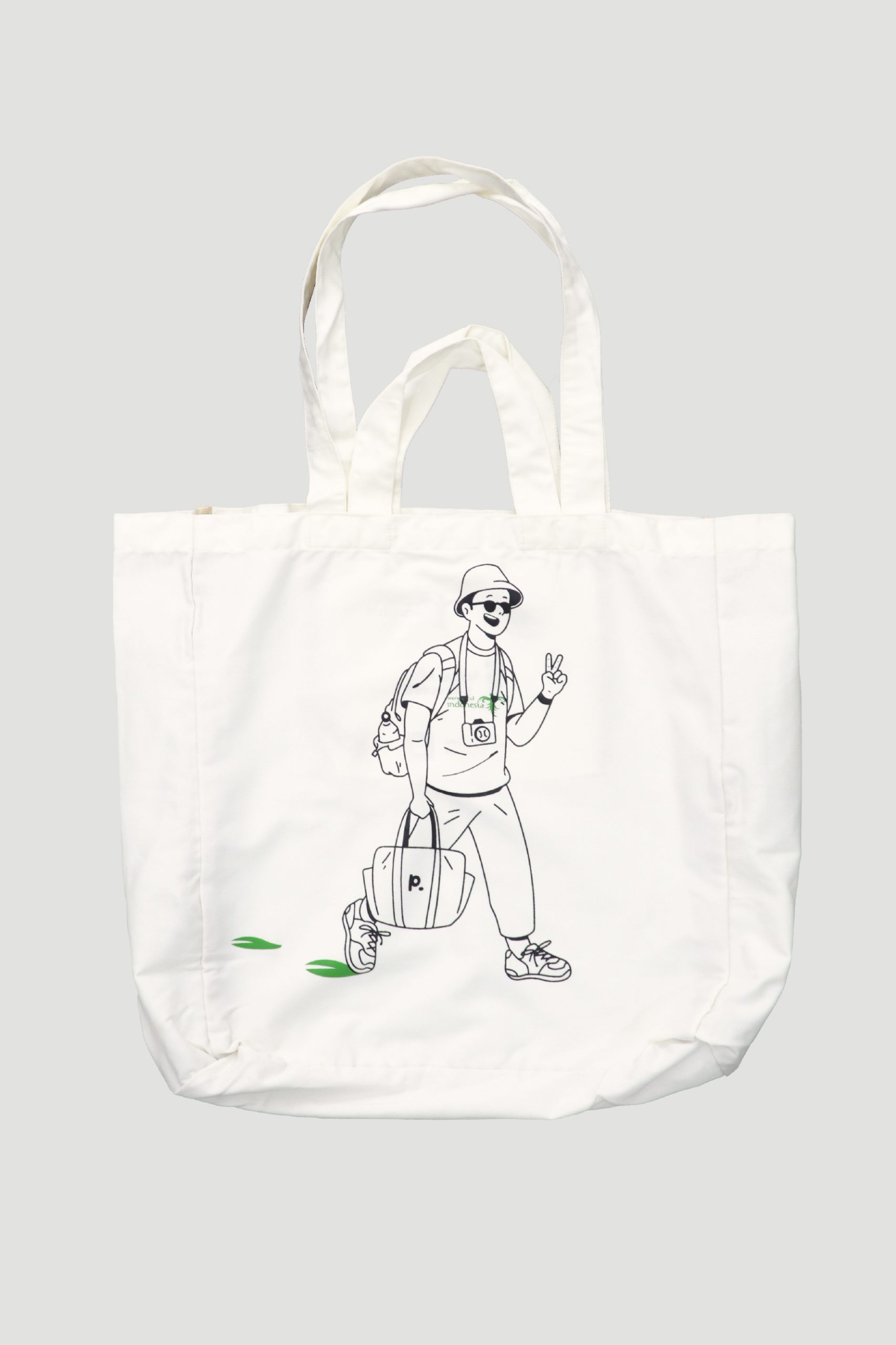 Folding Tote Bag - Kita Mulai Sekarang - KEMENPAREKRAF