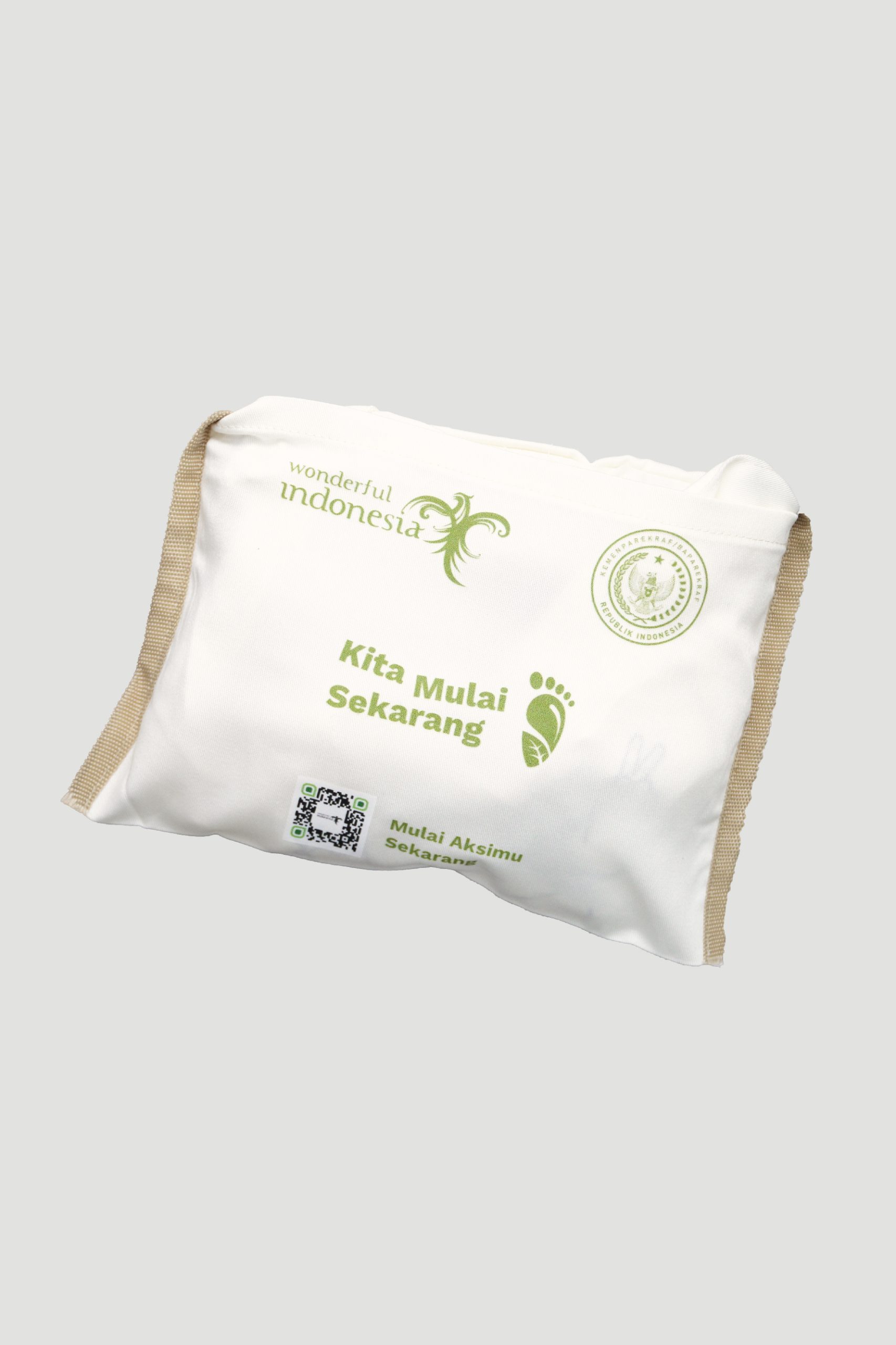 Folding Tote Bag - Kita Mulai Sekarang - KEMENPAREKRAF